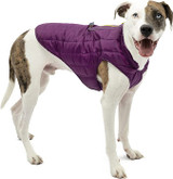 Reversible Dog Winter Coat - Works with Harnesses