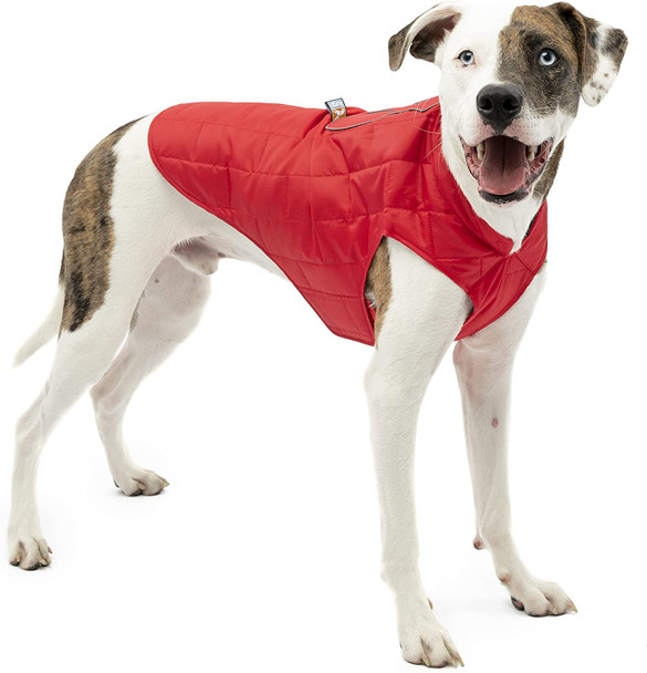 Reversible Dog Winter Coat - Works with Harnesses