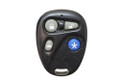 TXICD2 4 BUTTONS BLUE ASTERISK Factory OEM KEY FOB Keyless Entry Remote Alarm