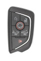 Unrefurbished OEM Chevrolet Corvette YG0G20TB1 6 Button Key Fob - Grade C