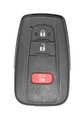 Unrefurbished OEM Toyota HYQ14FLA  3 Button Key Fob - Grade C