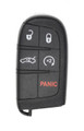 Unrefurbished OEM Chrysler 68155687 M3N-XXXXXXXX 5 Button Key Fob - Grade C