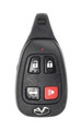 Unrefurbished OEM Infiniti ASTU13 KBRASTU13 4 Button Key Fob - Grade C