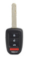 Unrefurbished OEM Honda HLIK6-1T MLBHLIK6-1T 4 Button Key Fob - Grade C