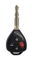 Unrefurbished OEM Toyota GQ4-29T 4 Button Key Fob - Grade C