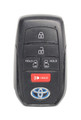 Unrefurbished OEM Toyota Hybrid HYQ14FBX 5 Button Key Fob - Grade C