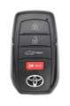 Unrefurbished OEM Toyota HYQ14FBX 4 Button Key Fob - Grade A