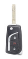 Unrefurbished OEM Toyota MOZB97TZ 3 Button Key Fob - Grade C