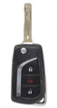Unrefurbished OEM Toyota HYQ12BFW 3 Button Key Fob - Grade C