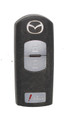 Unrefurbished OEM Mazda EHY5-67-5RYA WAZX1T763SKE11A04 3 Button Key Fob - Grade C