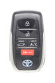 Unrefurbished OEM Toyota 8990H-42380 HYQ14FBX 5 Button Key Fob - Grade C