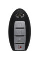 Unrefurbished OEM Infiniti S180144321 4 Button Key Fob - Grade C