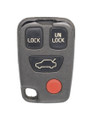 Unrefurbished OEM Volvo 9166200 4 Button Key Fob - Grade C