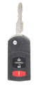Unrefurbished OEM Mazda KPU41788 3 Button Key Fob - Grade A