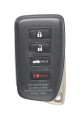 Unrefurbished OEM Lexus 281451-0020 G HYQ14FBA 4 Button Key Fob - Grade A