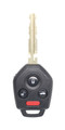 Unrefurbished OEM Subaru CWTB1G077 H 4 Button Key Fob - Grade C
