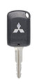 Unrefurbished OEM Mitsubishi J166N OUCJ166N 3 Button Key Fob - Grade C