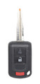 Unrefurbished OEM Mitsubishi OUCJ166N 3 Button Key Fob - Grade C