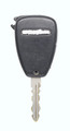 Unrefurbished OEM Dodge Mitsubishi Chrysler KOBDT04A 3 Button Key Fob - Grade C