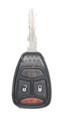 Unrefurbished OEM Chrysler Dodge Jeep 68002316AA KOBDT04A 4 Button Key Fob - Grade C