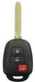 Toyota HYQ12BDM OEM 3 Button Key Fob G-chip