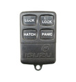 1994-1995 Isuzu Trooper 4 Button Key Fob Front View