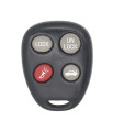 2001-2002 Saturn L100 OEM 4 Button Key Fob Front View