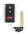 2012-2015 Acura RDX OEM 3 Button Key Fob Driver 1 Front View