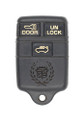 Cadillac 25609144 OEM 3 Button Key Fobs