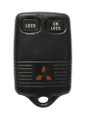 1993 Mitsubishi Eclipse OEM 2 Button Key Fob Front View