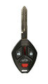 2007-2008 Mitsubishi Eclipse OEM 4 Button Key Fob G8D-625M-A Front View