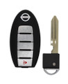 2014-2018 Nissan Pathfinder OEM 5 Button Key Fob Front View