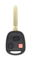 2007-2014 Toyota FJ Cruiser OEM 3 Button Key Fob HYQ12BBT Front View
