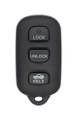 2003-2006 Toyota Corolla OEM 4 Button Key Fob GQ43VT14T Front View