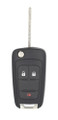 Chevrolet 20835406 OEM 3 Button Key Fob