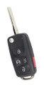 2010-2017 Volkswagen Tiguan OEM 5 Button Key Fob NBG010206T Front View