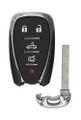 Chevrolet 13594572F OEM 5 Button Key Fob