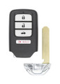 Honda ACJ932HK1210A OEM 4 Button Key Fob Driver 1 w/ Blue Back