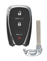 2016-2019 Chevrolet Spark OEM 3 Button Key Fob HYQ4AA Front View