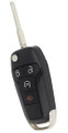 2015-2021 Ford F-150 OEM 4 Button Flip Key Fob Front View