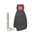 2005-2006 Mercedes-Benz C55 AMG OEM 4 Button Key Fob IYZ VECTOR Front View