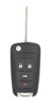 2010-2019 Chevrolet Camaro OEM 4 Button Key Fob OHT01060512 Front View