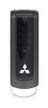 2010-2012 Mitsubishi Endeavor OEM 5 Button Key Fob Front View