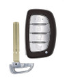 2014-2015 Hyundai Tucson OEM 4 Button Key Fob Front View