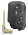 2011-2014 Lexus CT200H OEM 4 Button Key Fob Front View