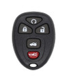 2007-2009 Saturn Aura OEM 5 Button Key Fob KOBGT04A Front View