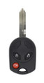 2004-2007 Mercury Monterey OEM 3 Button Key Fob OUCD6000022 Front View