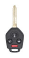 2018-2019 Subaru Outback OEM 4 Button Key Fob w/ G chip Front View