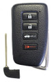 2017-2018 Lexus IS 300 OEM 4 Button Key Fob HYQ14FBA Front View