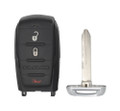 2019-2020 Dodge Ram 1500 OEM 3 Button Key Fob OHT-4882056 Front View